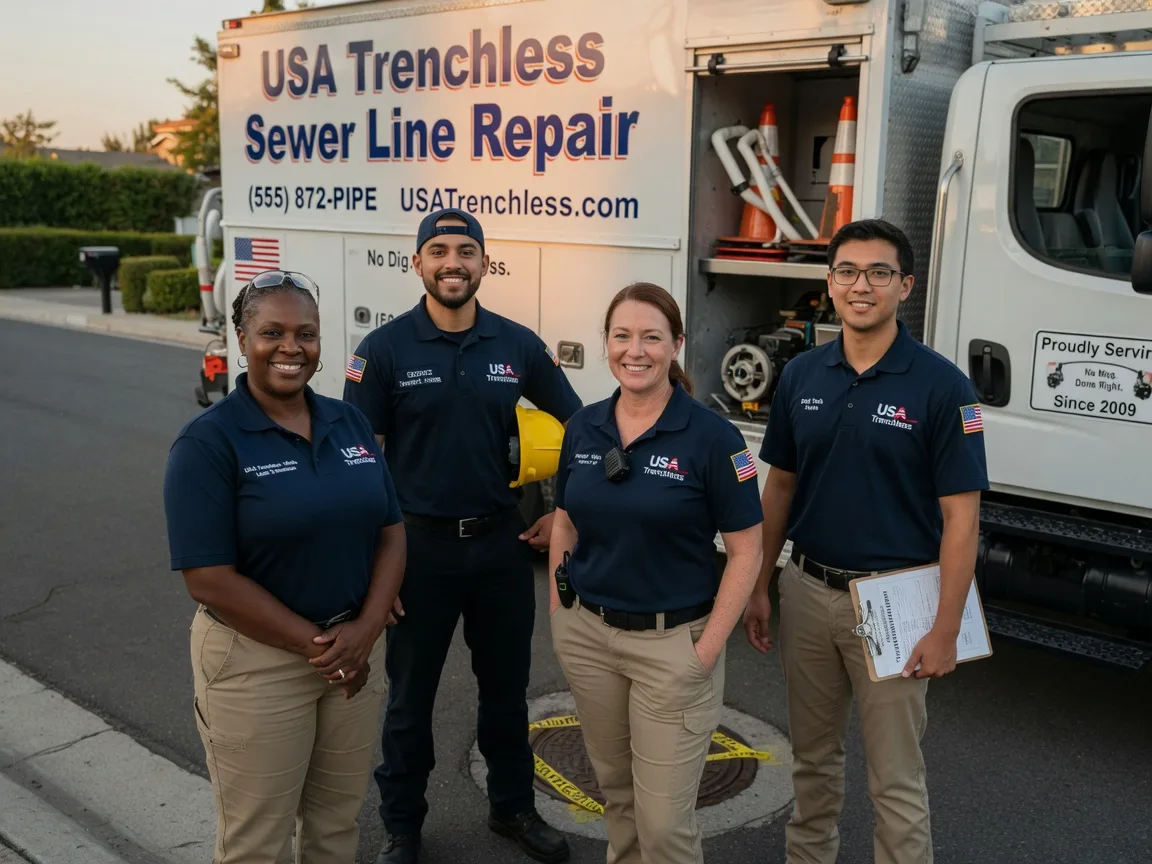 Sewer Line Repair company in Connerville, OK